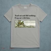 Toad Sat And Did Nothing Frog Sat With Him T-Shirt thumb 5