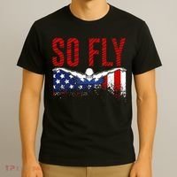 Team Sports Athlete So Fly USA Swimming T-Shirt thumb 3