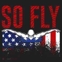 Team Sports Athlete So Fly USA Swimming Beanie thumb 2
