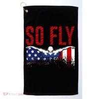 Team Sports Athlete So Fly USA Swimming Golf Towel thumb 0