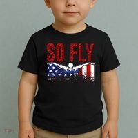 Team Sports Athlete So Fly USA Swimming Toddler T-Shirt thumb 2