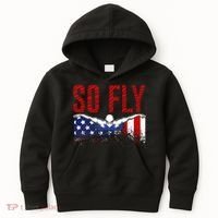 Team Sports Athlete So Fly USA Swimming Kids Hoodie thumb 0