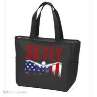 Team Sports Athlete So Fly USA Swimming Tote Bag thumb 3