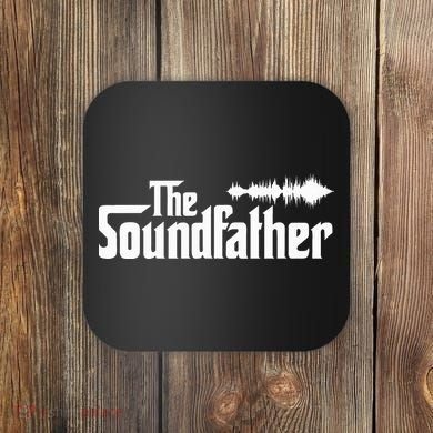 The Soundfather Audio Engineer Sound Engineer Coaster