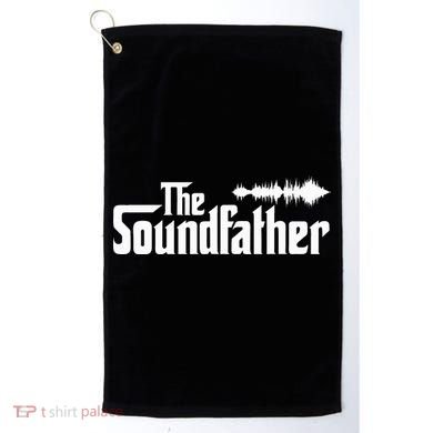 The Soundfather Audio Engineer Sound Engineer Golf Towel