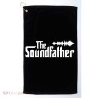 The Soundfather Audio Engineer Sound Engineer Golf Towel thumb 0