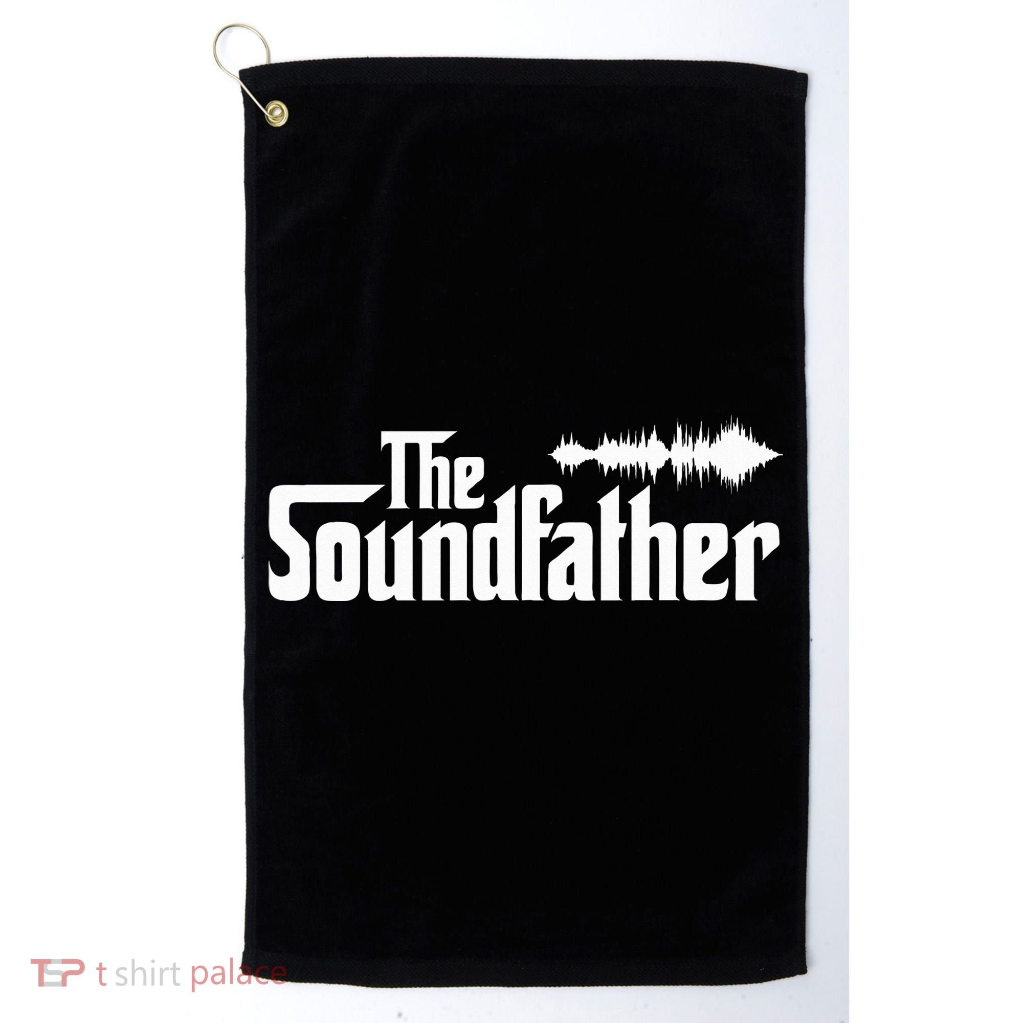 The Soundfather Audio Engineer Sound Engineer Golf Towel
