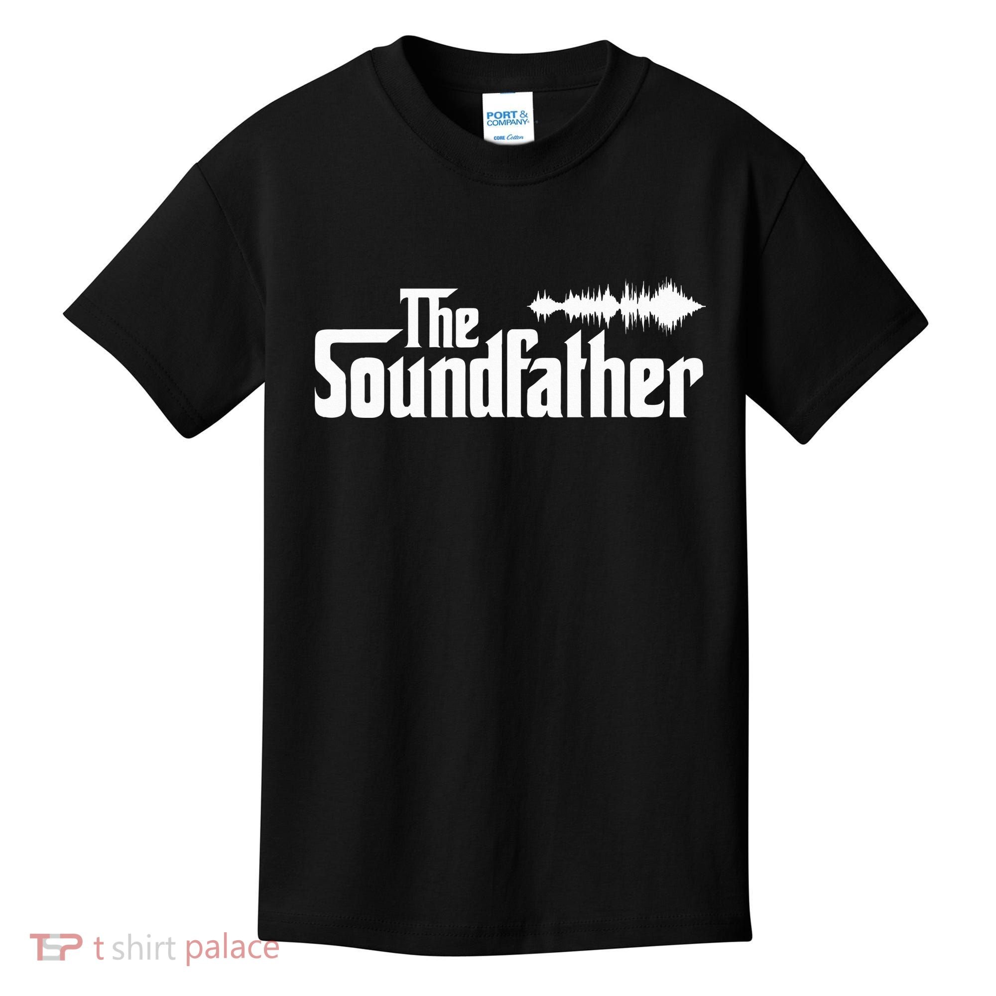 The Soundfather Audio Engineer Sound Engineer Kids T-Shirt