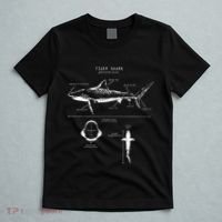 Tiger Shark Anatomy Marine Biologist T-Shirt thumb 5