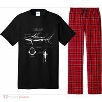 Tiger Shark Anatomy Marine Biologist Pajama Set thumb 0