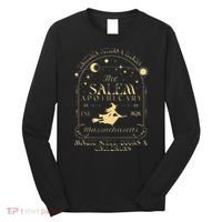 The Salem Apothecary Est 1626 Massachusetts Halloween Long Sleeve Shirt thumb 0