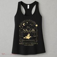 The Salem Apothecary Est 1626 Massachusetts Halloween Women's Tank Top thumb 3