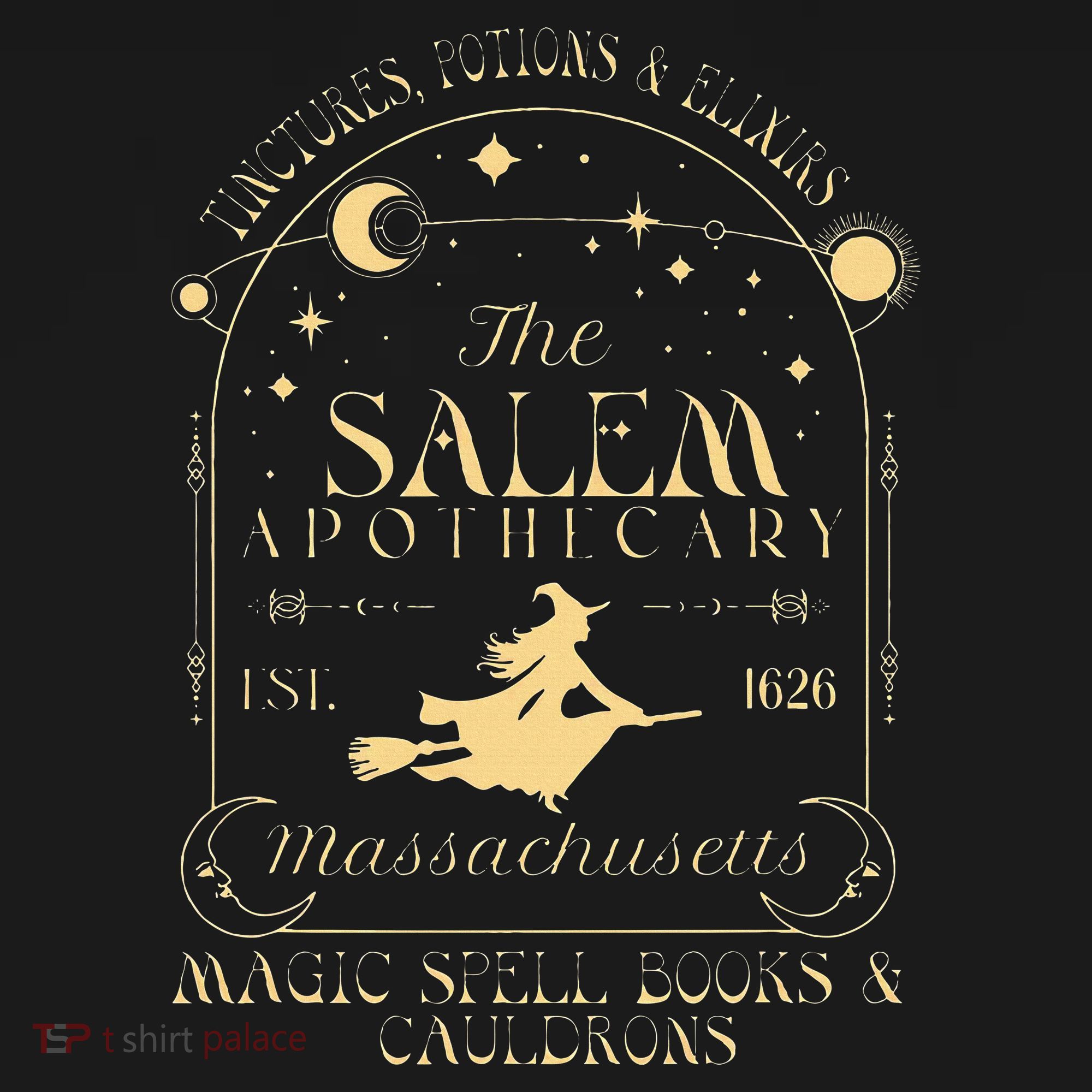The Salem Apothecary Est 1626 Massachusetts Halloween Women's Tank Top