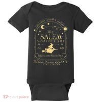 The Salem Apothecary Est 1626 Massachusetts Halloween Baby Bodysuit thumb 0
