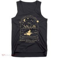The Salem Apothecary Est 1626 Massachusetts Halloween Tank Top thumb 0