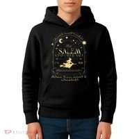 The Salem Apothecary Est 1626 Massachusetts Halloween Kids Hoodie thumb 4