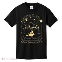 The Salem Apothecary Est 1626 Massachusetts Halloween Kids T-Shirt thumb 0