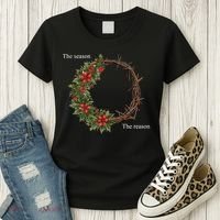 The Season And The Reason Christmas Women's T-Shirt thumb 3