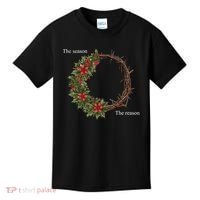 The Season And The Reason Christmas Kids T-Shirt thumb 0