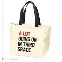 Teacher Student A Lot Going On In Third Grade Back To School Tote Bag thumb 3