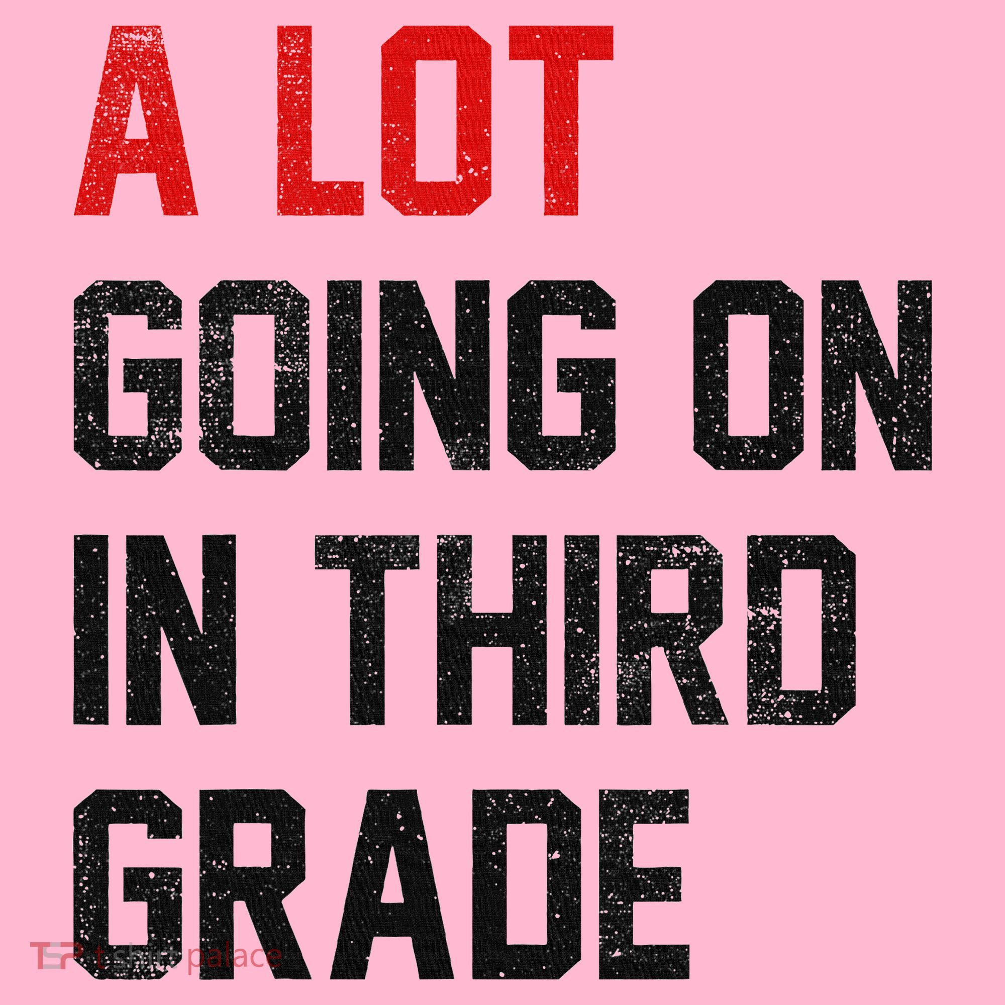 Teacher Student A Lot Going On In Third Grade Back To School Coaster