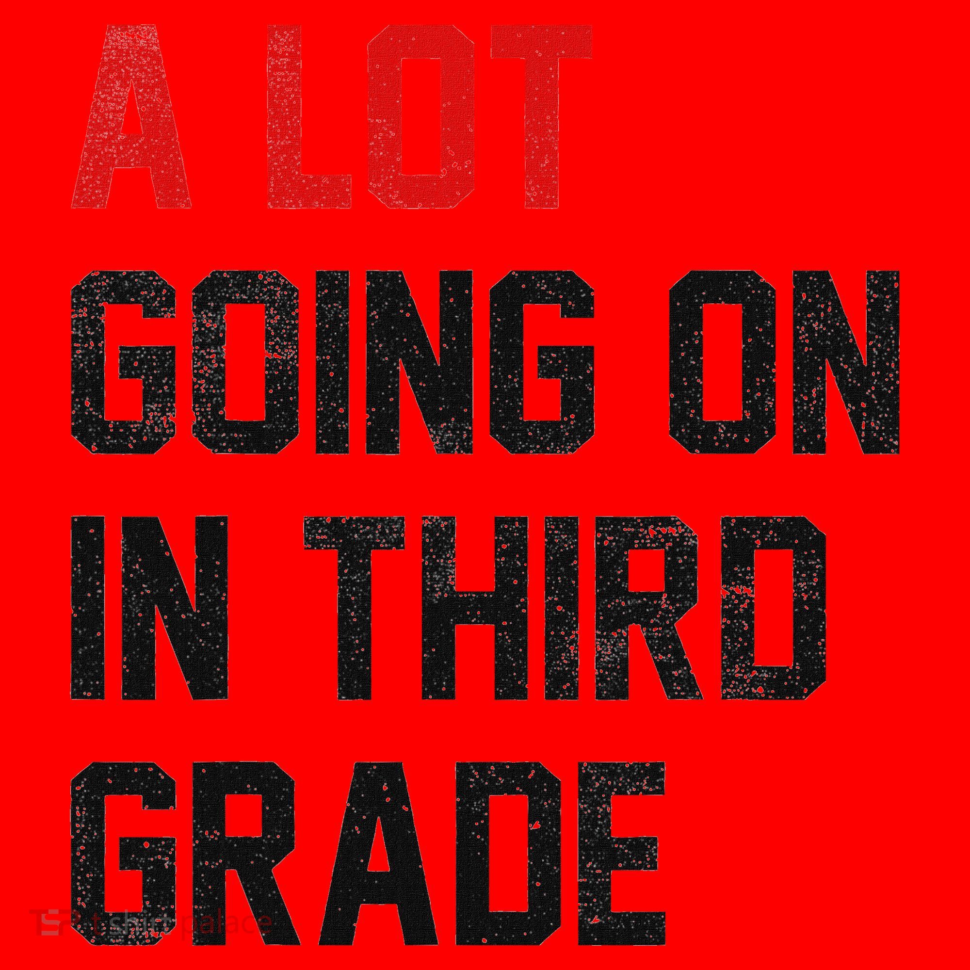 Teacher Student A Lot Going On In Third Grade Back To School Santa Hat