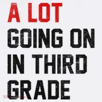 Teacher Student A Lot Going On In Third Grade Back To School Mousepad thumb 1