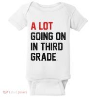 Teacher Student A Lot Going On In Third Grade Back To School Baby Bodysuit thumb 0
