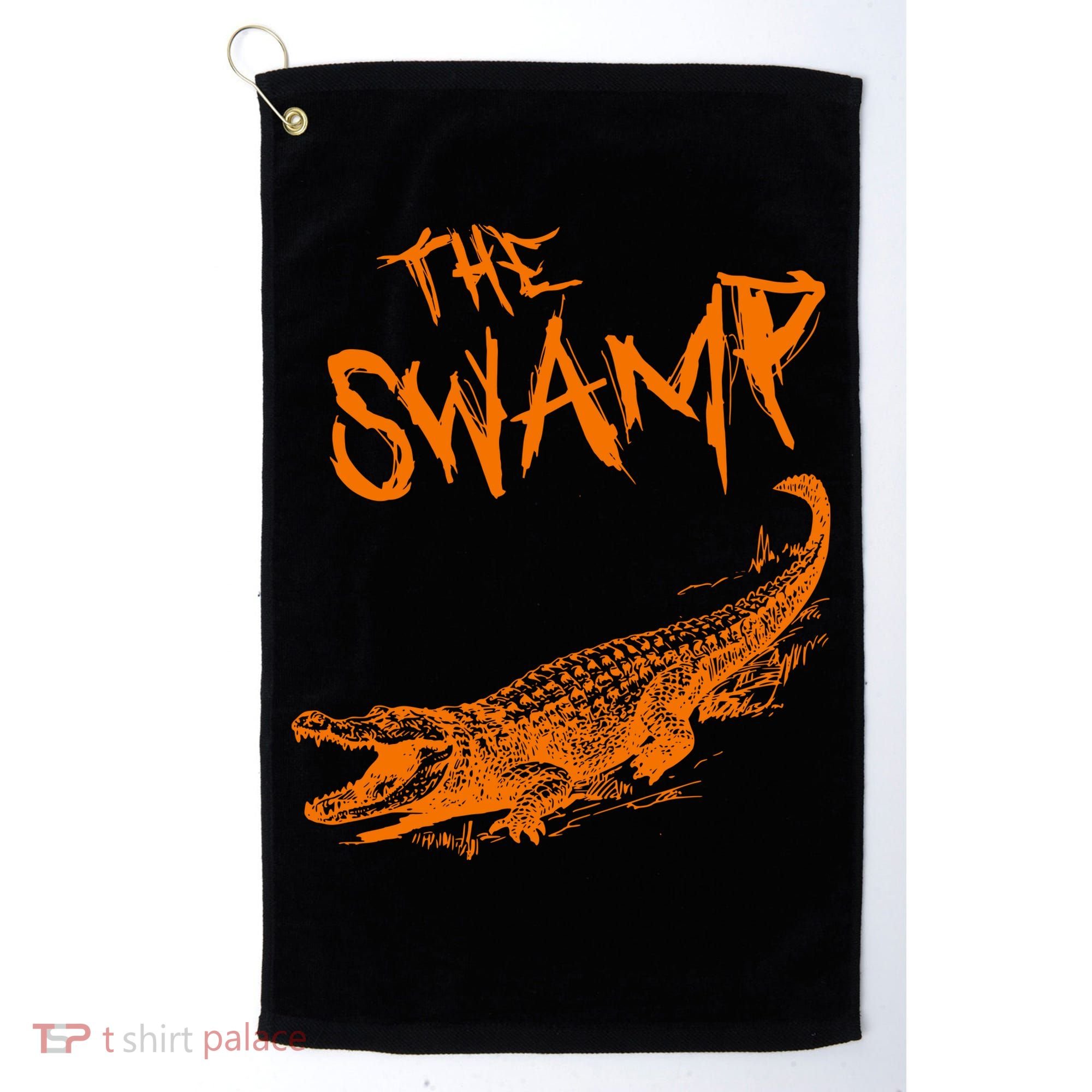 The Swamp Alligator Golf Towel