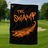 The Swamp Alligator Golf Towel thumb 1