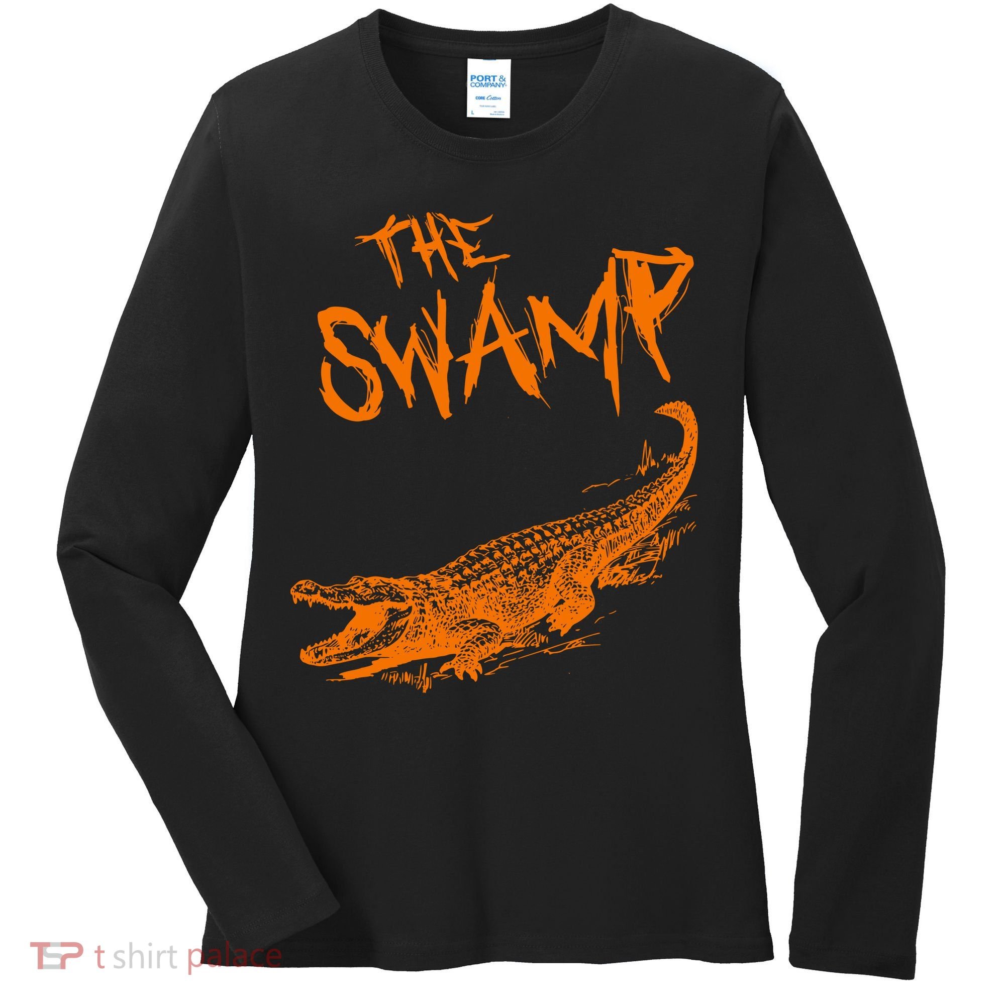 The Swamp Alligator Women's Long Sleeve Shirt