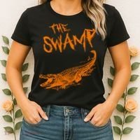 The Swamp Alligator Women's T-Shirt thumb 2