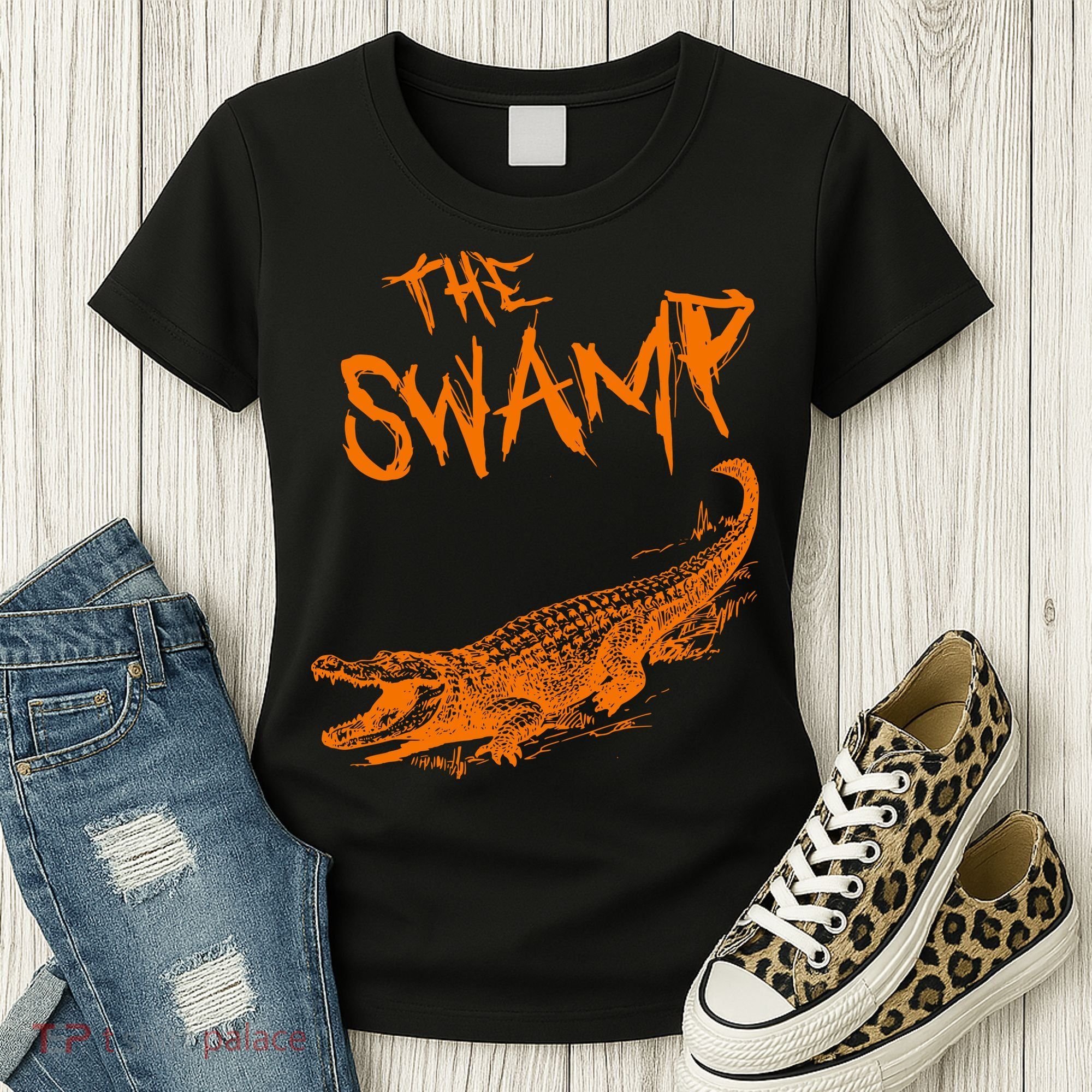 The Swamp Alligator Women's T-Shirt