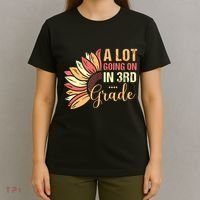 Teacher Student A Lot Going On In Third Grade Back To School T-Shirt thumb 4