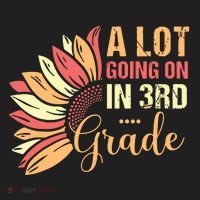 Teacher Student A Lot Going On In Third Grade Back To School Beanie thumb 2
