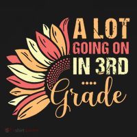 Teacher Student A Lot Going On In Third Grade Back To School Mousepad thumb 1