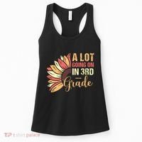 Teacher Student A Lot Going On In Third Grade Back To School Women's Tank Top thumb 0