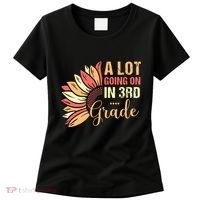 Teacher Student A Lot Going On In Third Grade Back To School Women's T-Shirt thumb 0