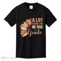Teacher Student A Lot Going On In Third Grade Back To School Kids T-Shirt thumb 0
