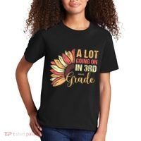 Teacher Student A Lot Going On In Third Grade Back To School Kids T-Shirt thumb 2