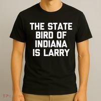 The State Bird Of Indiana Is Larry Funny Basketball T-Shirt thumb 3