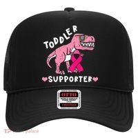Toddler Supporter Breast Cancer Awareness Boys TRex Hat thumb 0