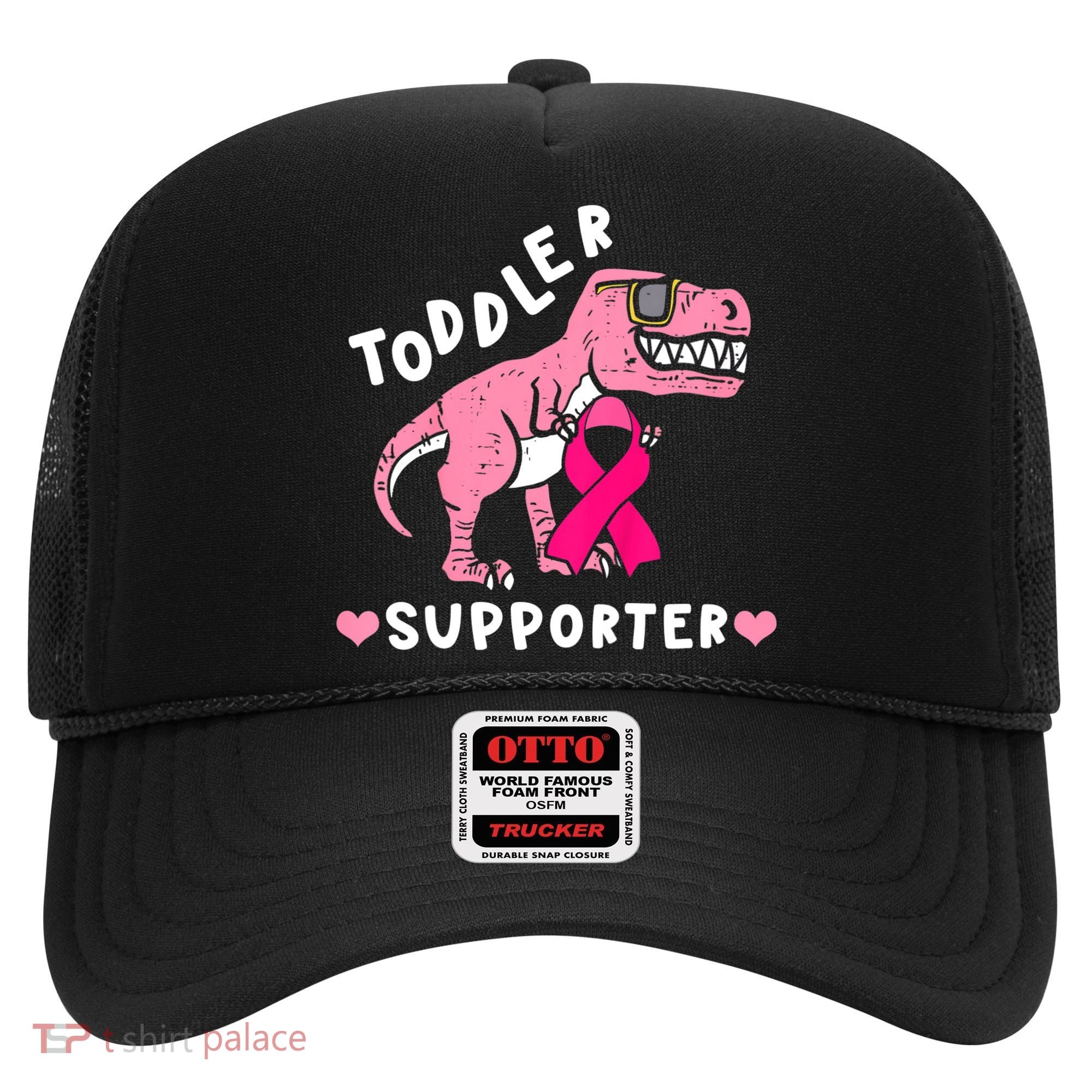 Toddler Supporter Breast Cancer Awareness Boys TRex Hat