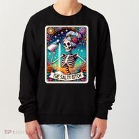 The Salty Bitch Funny Tarot Card Women's Sweatshirt thumb 0