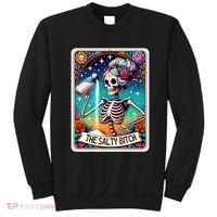 The Salty Bitch Funny Tarot Card Sweatshirt thumb 0