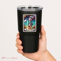 The Salty Bitch Funny Tarot Card Tumbler thumb 2