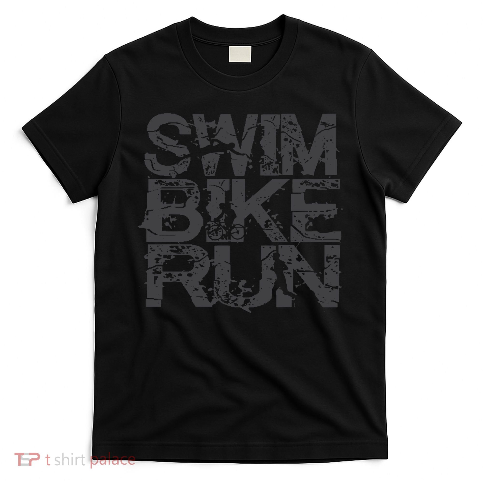 Triathlon Swim Bike Run Triathlete T-Shirt