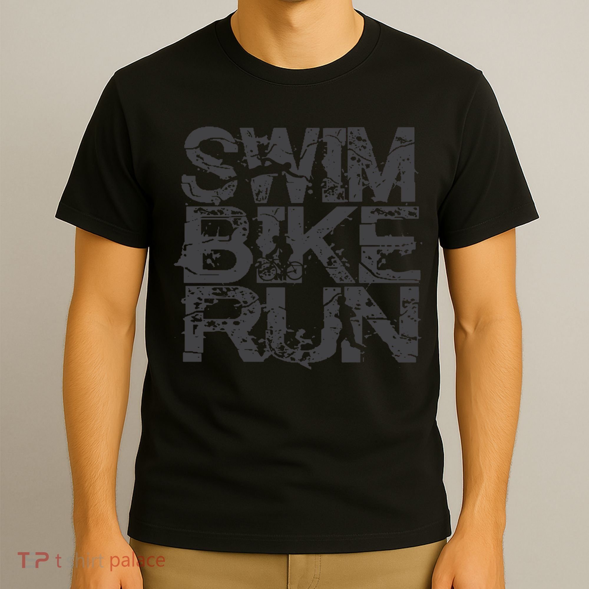 Triathlon Swim Bike Run Triathlete T-Shirt