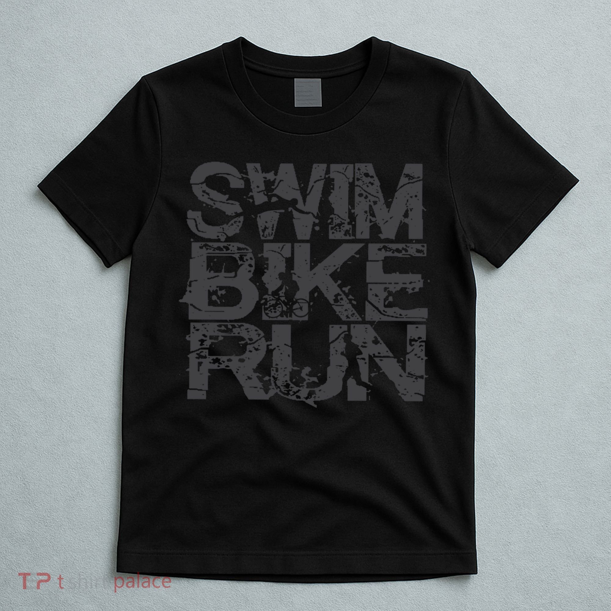 Triathlon Swim Bike Run Triathlete T-Shirt