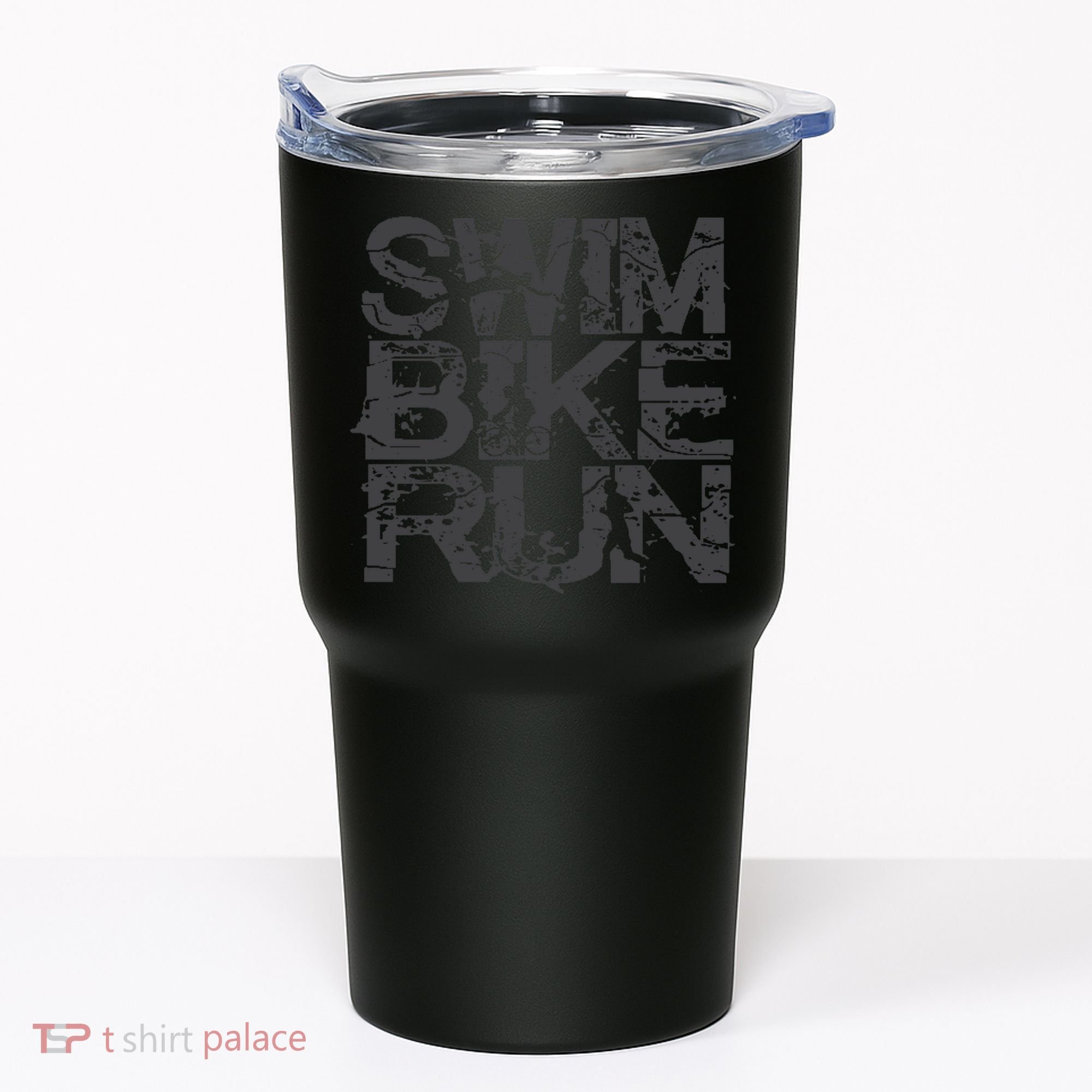 Triathlon Swim Bike Run Triathlete Tumbler